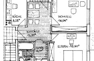 Wohnung mieten in 84453 Mühldorf, Attraktive und modernisierte 2-Raum-DG-Wohnung mit Balkon und EBK in Mühldorf