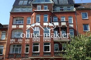 Wohnung mieten in 24106 Kiel, Schöne Altbauwohnung, Holtenauer Str., 3 Balkone, Fahrstuhl, Luxus Küche m. Granitarbeitsplatte
