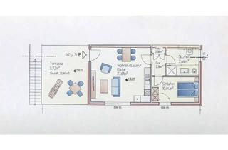 Wohnung mieten in An Der Ley, 54587 Birgel, Erstbezug mit Balkon und EBK: Stilvolle 2,5-Zimmer-Wohnung mit gehobener Innenausstattung in Birgel