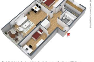 Wohnung mieten in Charlottenburger Straße 10, 40789 Monheim, Gemütliche 3-Zimmerwohnung mit neuem Wannenbad