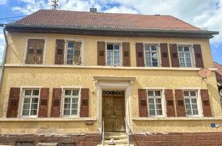 Haus kaufen in 67806 Katzenbach, Historisches Haus mit Denkmalschutz, Sanierung ist Programm, mit Ausbaupotenzial!!!