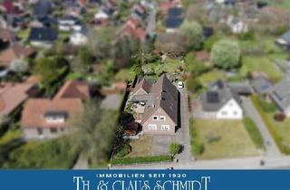 Einfamilienhaus kaufen in 26180 Rastede, Rastede - Gepflegtes Doppelhaus mit Werkstatt, Doppelcarport und abtrennbarem Bauplatz in Wahnbek nahe OL