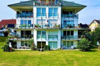 Wohnung kaufen in 15537 Grünheide, Direkt am Werlsee! Fußbodenheizung, Rollladen, Panoramafenster, Bootsanleger: Wohnung in Grünheide