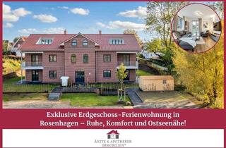 Wohnung kaufen in 23942 Dassow, Exklusive Erdgeschoss-Ferienwohnung in Rosenhagen bei Travemünde – Ruhe, Komfort und Ostseenähe!