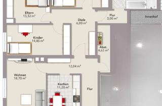 Wohnung mieten in 54636 Biersdorf am See, Helle, renovierte 4 Zimmer Erdgeschosswohnung in Biersdorf am See