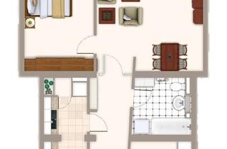 Wohnung mieten in Amselweg, 04758 Oschatz, Helle 3-Raum-Wohnung mit Balkon und EBK