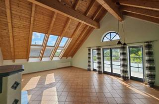Wohnung mieten in 93086 Wörth, Exklusive 4,5-Zimmer-Dachgeschosswohnung mit Schlossblick in Wörth a.d. Donau