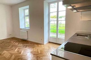 Wohnung mieten in Mittelkamp 7c, 38642 Goslar, Kleine, tolle Wohnung mit Terrasse, Parkett, Einbauküche und neuem Bad im sanierten Altbau.