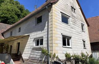 Einfamilienhaus kaufen in Langwiesenstraße, 76889 Oberschlettenbach, Sanierungsbedürftiges und denkmalgeschütztes Einfamilienhaus mit Scheune!