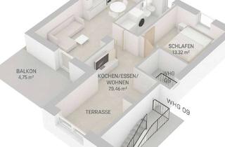 Wohnung kaufen in 92670 Windischeschenbach, Erstbezug / 2-Zi-Whg. mit 78 m² WFL / KfW-40 -QNG zertifiziert / nachhaltig gebaut-energieeffizient-