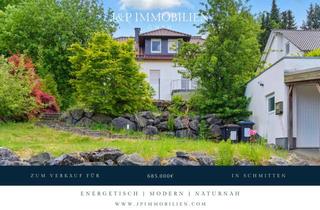 Einfamilienhaus kaufen in 61389 Schmitten, Saniertes & energetisches Einfamilienhaus mit Süd-West Balkon & tollem Blick! (ELW möglich)