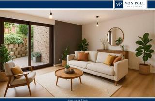 Wohnung kaufen in 50259 Pulheim, Pulheim - Gemütliche Terrassenwohnung mit Garten und Garage im Pulheimer Zentrum