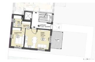 Wohnung kaufen in 65474 Bischofsheim, Bischofsheim - Neubauwohnung mit Garten und 4 Tiefgaragen Stellflächen