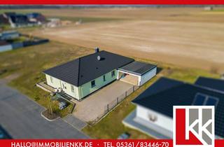 Haus kaufen in 38465 Brome, Barrierefrei & neuwertig: Bungalow in Brome in Feldrandlage