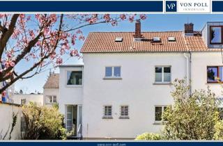 Doppelhaushälfte kaufen in 60599 Sachsenhausen, Charmante Doppelhaushälfte mit Erweiterungspotenzial und großem Garten
