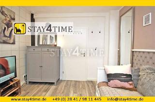 Immobilie mieten in 47495 Rheinberg, Rheinberg-Mitte - Möblierte Wohnung in zentraler Lage und unweit der A57 sowie A42