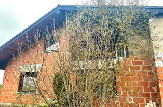 Einfamilienhaus kaufen in 36304 Alsfeld, Alsfeld - Dreistöckiges, halbfertiges Einfamilienhaus