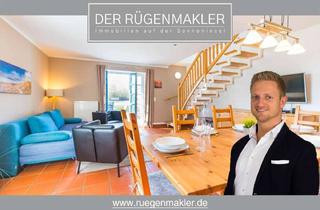 Wohnung kaufen in 18556 Dranske, Umsatzstarke (2024: ca. 31.000 €) Maisonettewohnung mit Reihenendhaus-Charakter in Dranske-Bakenberg