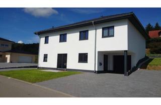 Einfamilienhaus kaufen in 55606 Hochstetten-Dhaun, Modernes Niedrigenergiehaus mit Garage als großes Einfamilienhaus oder als Mehrgenerationenhaus
