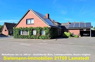 Haus kaufen in 21769 Lamstedt, Lamstedt - Geräumiges Wohnhaus mit Garten - Gewerbe wie Büro, Laden, Gastro möglich, Einliegerwohnung möglich - Photovoltaik