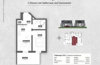Wohnung kaufen in 86415 Mering, Wohnen und Leben an der Paar - Sonnengenuss und Gartenfreude