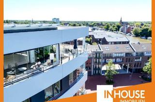 Penthouse kaufen in 26789 Leer, Penthouse der Extraklasse – Wohnen in erster Hafenlage von Leer mit unvergleichlichem Weitblick!