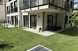Wohnung mieten in Bahnhofstraße 31, 85591 Vaterstetten, 2-Zimmer-Gartenwohnung in Vaterstetten – Neubau mit TG-Einzelstellplatz