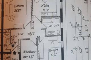 Wohnung mieten in Mandlingweg 2d, 86444 Affing, Attraktive, sanierte 3-Zimmer-Dachgeschosswohnung zur Miete in Affing