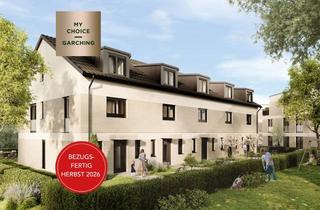 Haus kaufen in Hüterweg 24, 85748 Garching, Familienfreundliches Reihenmittelhaus mit sonnigem Garten, Terrasse und viel Platz