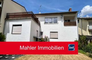 Haus kaufen in 64653 Lorsch, Sanierungsbedürftiges Wohn- und Geschäftshaus mit Garten und Garage in Lorsch