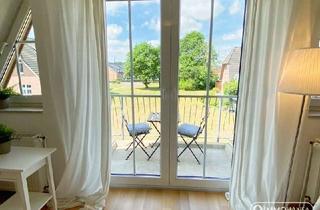 Immobilie mieten in 21379 Scharnebeck, PROVINZNEST ++ Lichtdurchflutete 1-Raum-Wohnung mit Balkon & Blick ins Grüne ++