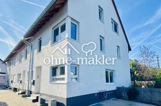 Haus kaufen in 69502 Hemsbach, Attraktives 6-Zimmer-Reihenendhaus mit gehobener Ausstattung / PV mit Bat. / Entkalkung / Wärmepumpe