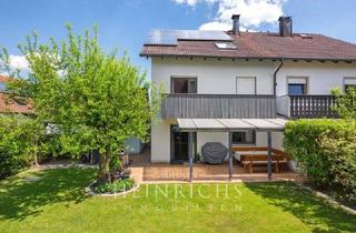 Doppelhaushälfte kaufen in 85391 Allershausen, Viel Raum, wenig Verbrauch: Doppelhaushälfte mit Garten und Photovoltaik in ruhiger Lage
