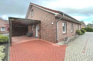 Doppelhaushälfte kaufen in 26826 Weener, Neuwertige Seniorendoppelhaushälfte mit Carport und Geräteschuppen in Möhlenwarf