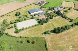 Grundstück zu kaufen in Hotzenwaldstraße 45, 79725 Laufenburg, Vielseitiger Pferdehof direkt an der Grenze zur Schweiz | mit Wohnhaus, Reithalle, Reitplatz, uvm.