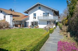 Einfamilienhaus kaufen in 82041 Oberhaching, AIGNER - Traumhaftes Familiendomizil mit uneinsehbarem Garten in ruhiger Lage