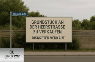 Gewerbeimmobilie kaufen in Straße 70, 14055 Charlottenburg, GRUNDSTÜCK MIT ENTWICKLUNGSPOTENZIAL DIREKT AN DER HEERSTRASSE IN BERLIN-WESTEND (CA. 3.000 M²)