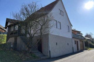Haus kaufen in 97797 Wartmannsroth, kleines Wohnhaus mit Garage und Terrasse