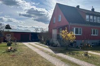 Doppelhaushälfte kaufen in 16775 Löwenberger Land, Löwenberger Land - Schöne Doppelhaushälfte im idyllischen Grün, provisionsfrei