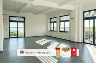 Loft kaufen in 06774 Muldestausee, Muldestausee - Exklusiv leben im Altwerk Pouch: Traumwohnung im Loftstil und direktem Seeblick