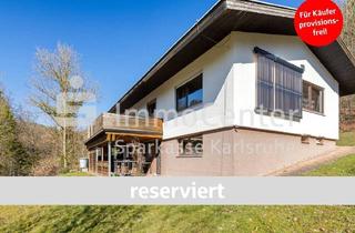 Einfamilienhaus kaufen in 76571 Gaggenau, Gaggenau-Michelbach - Zuhause im Grünen - großzügiges Haus mit Weitblick und großem Grundstück!