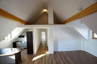 Wohnung kaufen in 93326 Abensberg, Abensberg - Exklusive 3-Zimmer-Dachgeschosswohnung mit Galerie in Abensberg