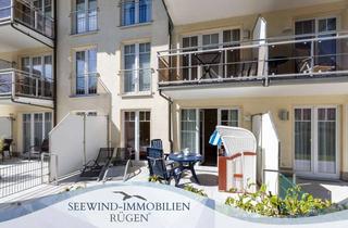 Wohnung kaufen in Am Kurpark 1A, 18586 Baabe, 80m zur Ostsee - 2 Zimmer Erdgeschoss-Apartment am Kurpark im Ostseebad Baabe