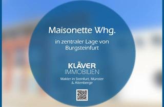 Wohnung kaufen in 48565 Steinfurt, Top-Lage in Burgsteinfurt – Maisonettewohnung mit Dachterrasse in zentraler Lage von Burgsteinfurt
