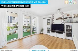 Wohnung kaufen in 74336 Brackenheim, Lichtdurchflutete Neubauwohnung mit Balkon und Tiefgaragenstellplatz