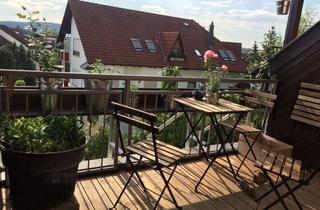 Wohnung kaufen in Ohmstraße 24, 72555 Metzingen, Schöne, helle und renovierte 3-Zimmer-Maisonette-Wohnung mit Loggia und EBK in Metzingen