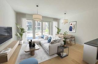 Wohnung kaufen in 23570 Travemünde, Erstbezug: Neubau-Erdgeschosswohnung mit zwei großzügigen Terrassen in bester Ostseelage