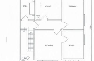 Wohnung mieten in Kirchstr. 60, 73272 Neidlingen, 3-Zimmer-DG-Wohnung mit Einbauküche in Neidlingen