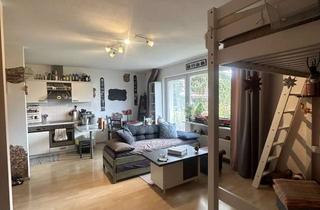 Wohnung mieten in Mainzer Landstraße 45, 65795 Hattersheim, Teilmöblierte 1-Zi-Wohnung mit Balkon und Einbauküche zentral in Hattersheim!
