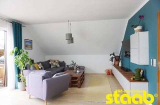 Wohnung mieten in 63811 Stockstadt, GROßZÜGIGE DACHGESCHOSSWOHNUNG MIT BALKON *** GEFPLEGTES WOHNHAUS IN STOCKSTADT!